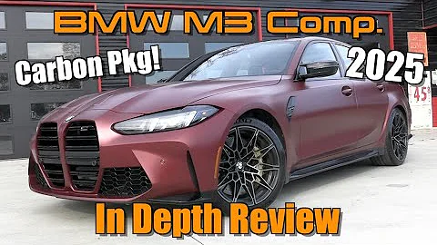 2025 BMW M3 Competition: Start Up, Test Drive & In Depth Review