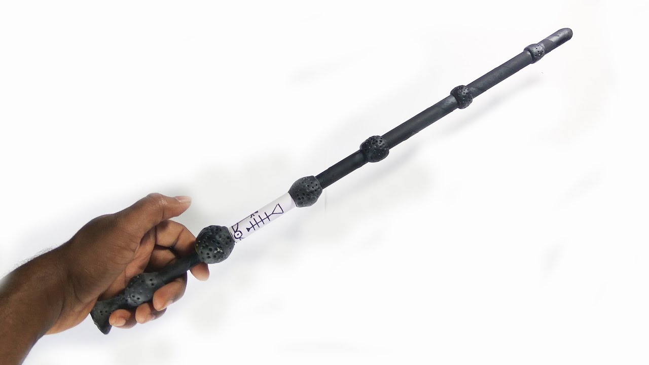 how to make harry potter wands out of paper