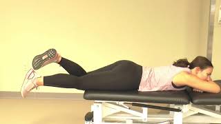 Prone Hang Exercise