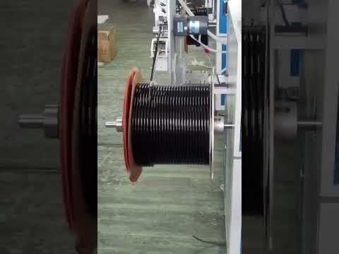 Automated Paper Tray Hose Reel - Efficient Coiling Machine for Factory Automation