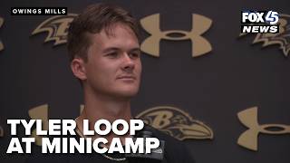 Celebrity Tyler Loop speaks at day 2 of minicamp Wealth