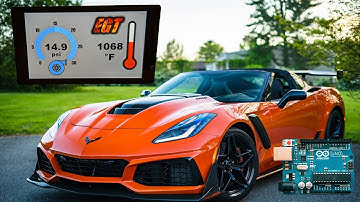 Arduino Boost Pressure and EGT Gauge – Nextion Edge Display