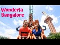 Wonderla recoil roller coster ride  wonderla bangalore  wonderla rides