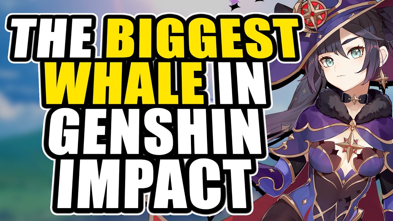 I VE NEVER SEEN A BIGGER WHALE THAN THIS Genshin Impact YouTube
