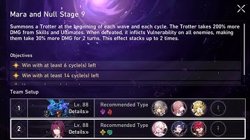 1.3.3 MoC 9 | trio, 4* only, no healer | Honkai: Star rail