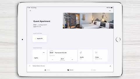 How to use Quick Actions and Room Services in your Crestron Home App