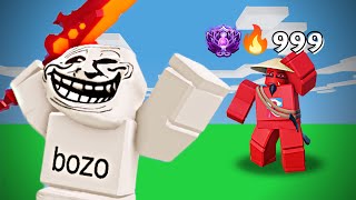 Roblox Bedwars, but I'm The BIGGEST TROLL!