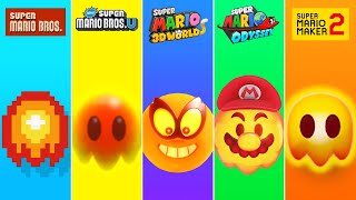 Evolution of First Levels in Super Mario Games (1985-2022) 