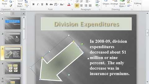 PowerPoint 2010 Rotate a Shape 90 Degrees