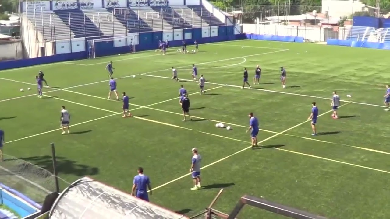 Rondo de progresión y 3er. hombre 2-1/2-1/2-1