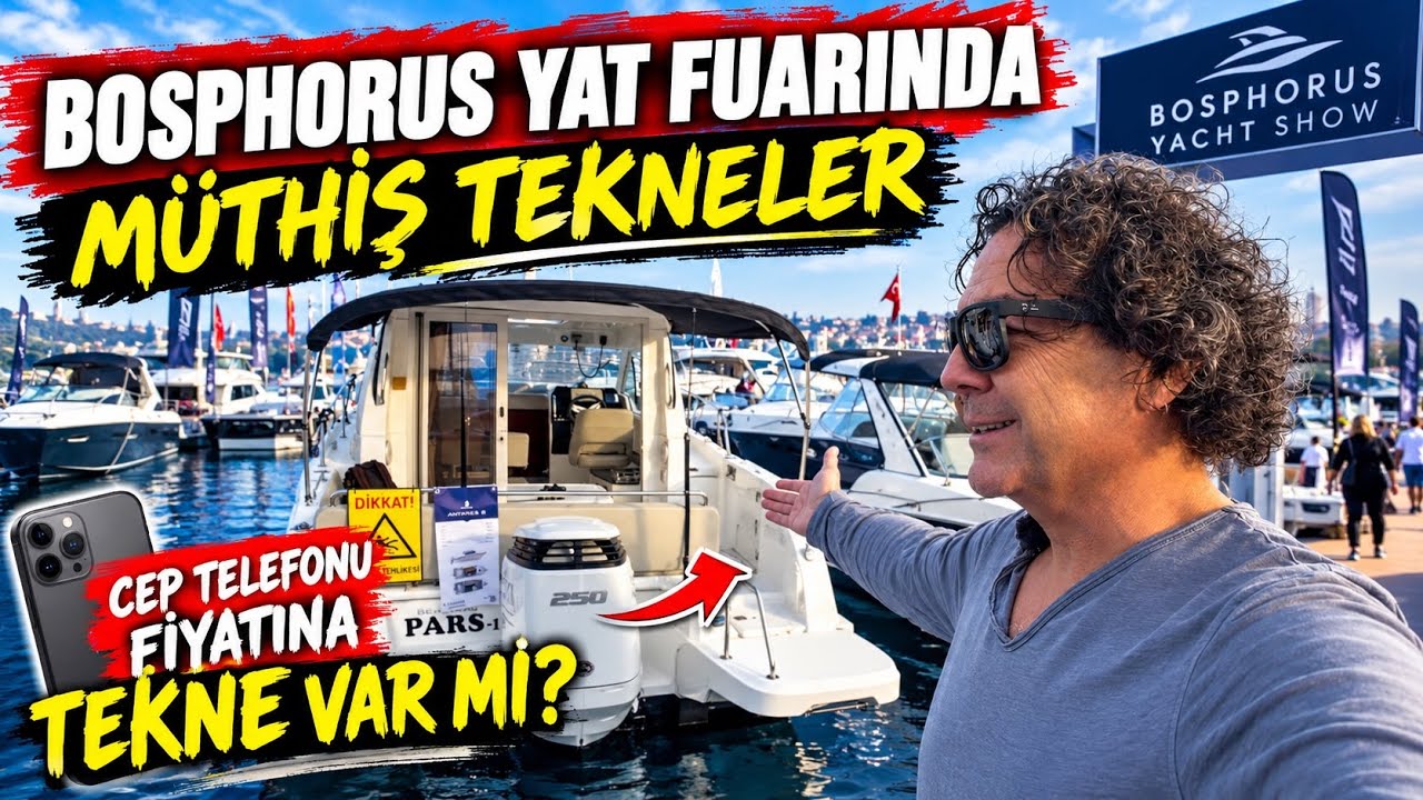⁣BOSPHORUS YAT FUARINDA MÜTHİŞ TEKNELER