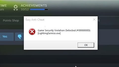 How to Fix Game Security Violation LightingService.exe (Any Game)