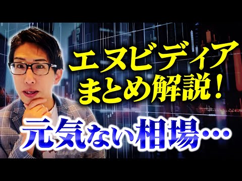 エヌビディア相場、まとめ解説！実は元気がない日本株相場