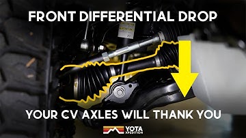 Maxtrac Diff Drop Explanation And Install 2010-2022 Toyota 4Runner