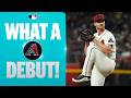 Michael Soroka strikes out 10 batters and tosses an IMMACULATE INNING in stunning D-backs debut 😲