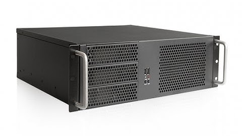 X-Case D314 400mm Short 3u Rackmount Case with 3 x 5.25 Bays