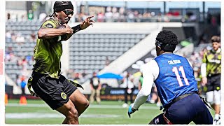 Jayden Daniels Fanatics Flag Football Clic Highlights ᴴᴰ Shifty Prod. Badkidbeats