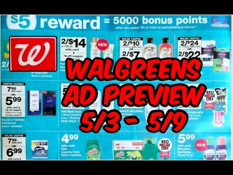 WALGREENS AD PREVIEW (5/3 - 5/9) | EASY FREEBIE DEALS & MORE! - YouTube