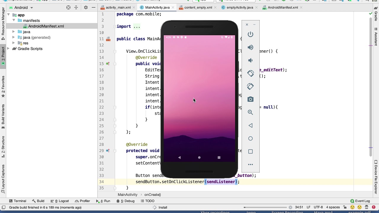Implicit Intents Walkthrough - YouTube