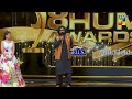 Adeel afzal winning award  best supporting actor male for parizaad at the kashmir 8th hum awards