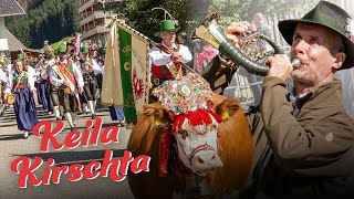 🐄 Festumzug „Landleben“ beim Keila Kirschta 2023 in Pichl-Gsies - Südtirol