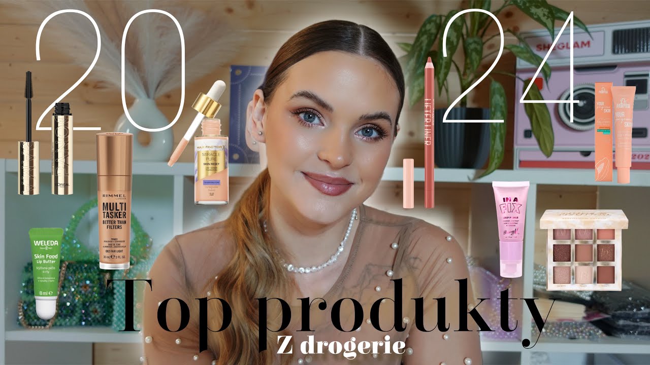 🌸Oblíbené produkty z drogerie za rok 2024 🌸 Barry M, Max Fyctor, Loreal, Weleda, Maybelline, Rimmel