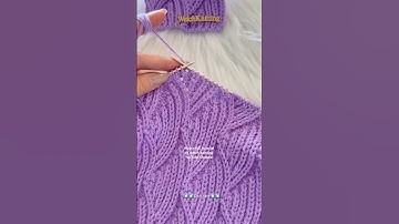 Click the link above for the full tutorial!Japanese Wave Pattern | Reversible Textured Knitting Tut