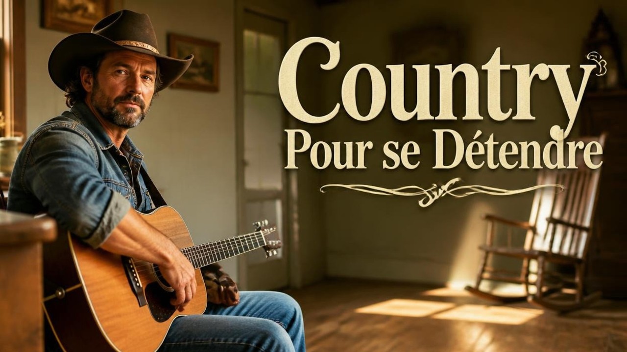 En Direct🔴 Country Pour se Détendre | Guitares douces pour les petits ...