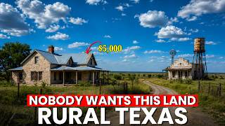 11 Strange Abandoned Structures in Rural Texas Where Land Sells For Less Than $5,000