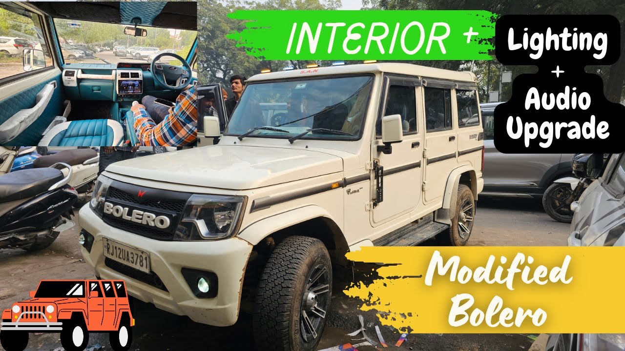 Modified Bolero Interior Upgrade Starting From 30k 🔥🔥 Desi G Wagon Luxury Interior 👌😎 YouTube