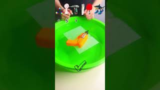 TRY TYO GUESS HOW MANY TISSUE WILL FLOAT ?#experiment #asmr #satisfying #foryou