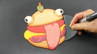 FAST FORTNITE DURR BURGER PANCAKE for HUNGRY GAMERS!!