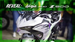 Presentación y unboxing de las nuevas Kawasaki Ninja 500 y Z500