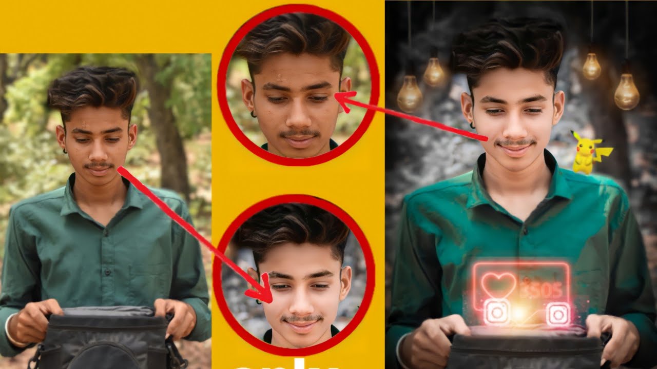 New Dark Tonu Effect with # Butterfly / photo editing// face app photo editing || 4k editor 12