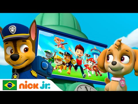 Patrulha Canina | A grande comemoração dos filhotes! | Nick Jr. em Português