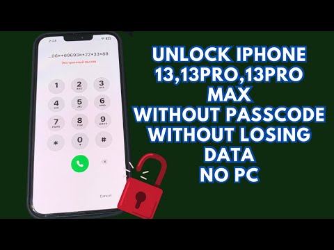 How to unlock iPhone 13 series passcode Without Losing Data Without Computer ! New Method July 2023