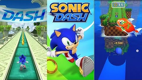 sonic dash game: Best sonic run to sky sanctuary and red fishing 2021