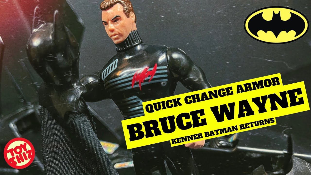 1990 QUICK CHANGE BRUCE WAYNE | Batman Returns | Kenner - YouTube