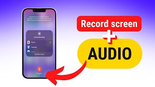 How to use iPhone Screen Recorder WITH AUDIO for FREE: iOS QUICK TIPS screenshot 4