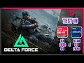 Delta Force — Performance test in — RX 6600 EAGLE 8G | Intel Xeon E5-2680 v4 | 2025