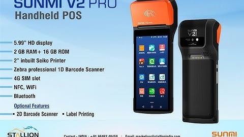 SUNMI V2 PRO Handheld POS