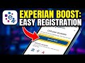 How to register with Experian Boost linked banking - Easy Tutorial