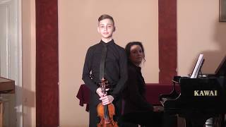 Andrej Balaž, violin - category B