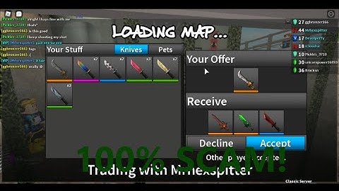 EXPOSING SCAMMERS IN ROBLOX ASSASSIN!! [PART  1] (ROBLOX Assassin!)