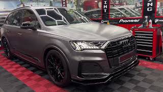 Check Out Our Stunning Satin Black Audi Q7 Transformation!