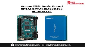 Vacon 253L Basic Board 0PTA1 OPTA1 CM090499 PC00253 G | Industrial Automation | Ram Automations