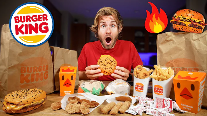 Eating Burger King's New GHOST PEPPER WHOPPER!