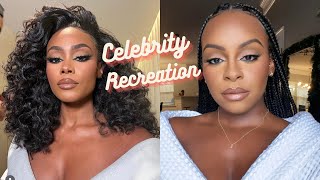 CELEBRITY RECREATION LOOK | Shannon Thornton , Matte Soft Glam Vibes | Lawreen Wanjohi