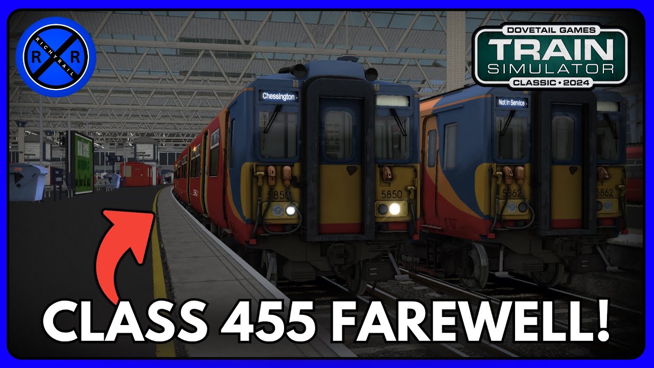 Прощание с поездом класса 455! | Прямая линия Портсмут | Train Simulator Classic