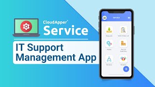 IT Support Management App Teaser Video | CloudApper Service App screenshot 4